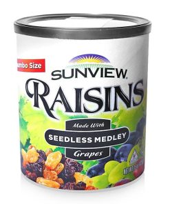 Nho Khô Sunview Raisins Mỹ Hộp 425g