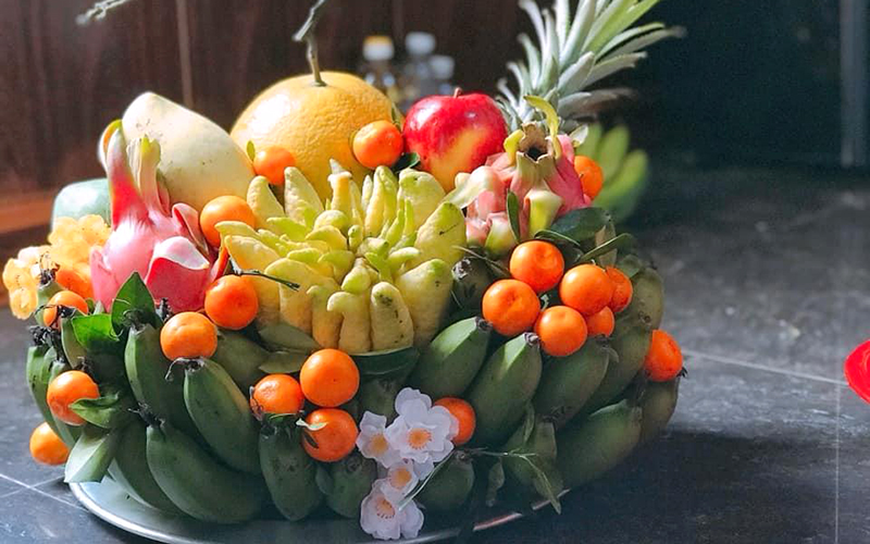 Tổng hợp 10 hình ảnh đẹp về mâm ngũ quả ngày Tết