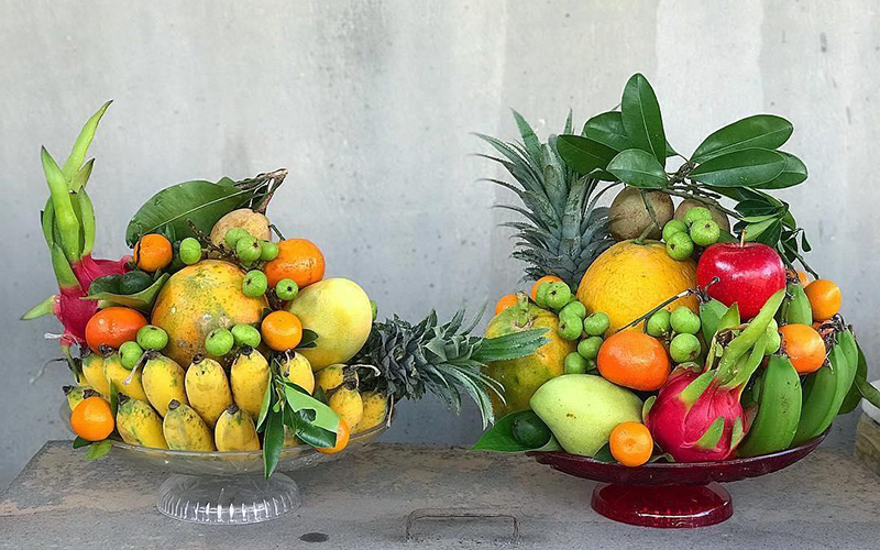 Tổng hợp 10 hình ảnh đẹp về mâm ngũ quả ngày Tết