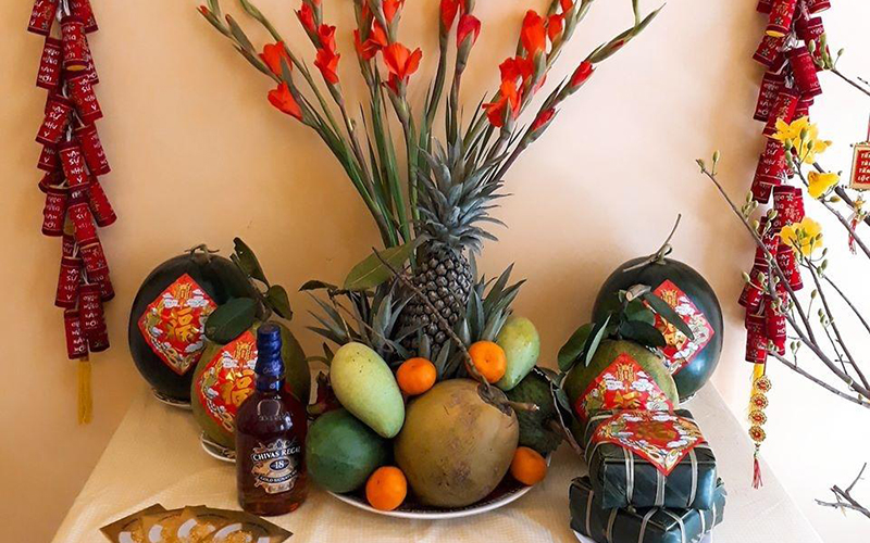 Tổng hợp 10 hình ảnh đẹp về mâm ngũ quả ngày Tết