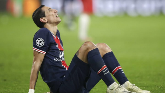Cầu thủ đắt giá Angel Di Maria và phận chìm nổi tại PSG