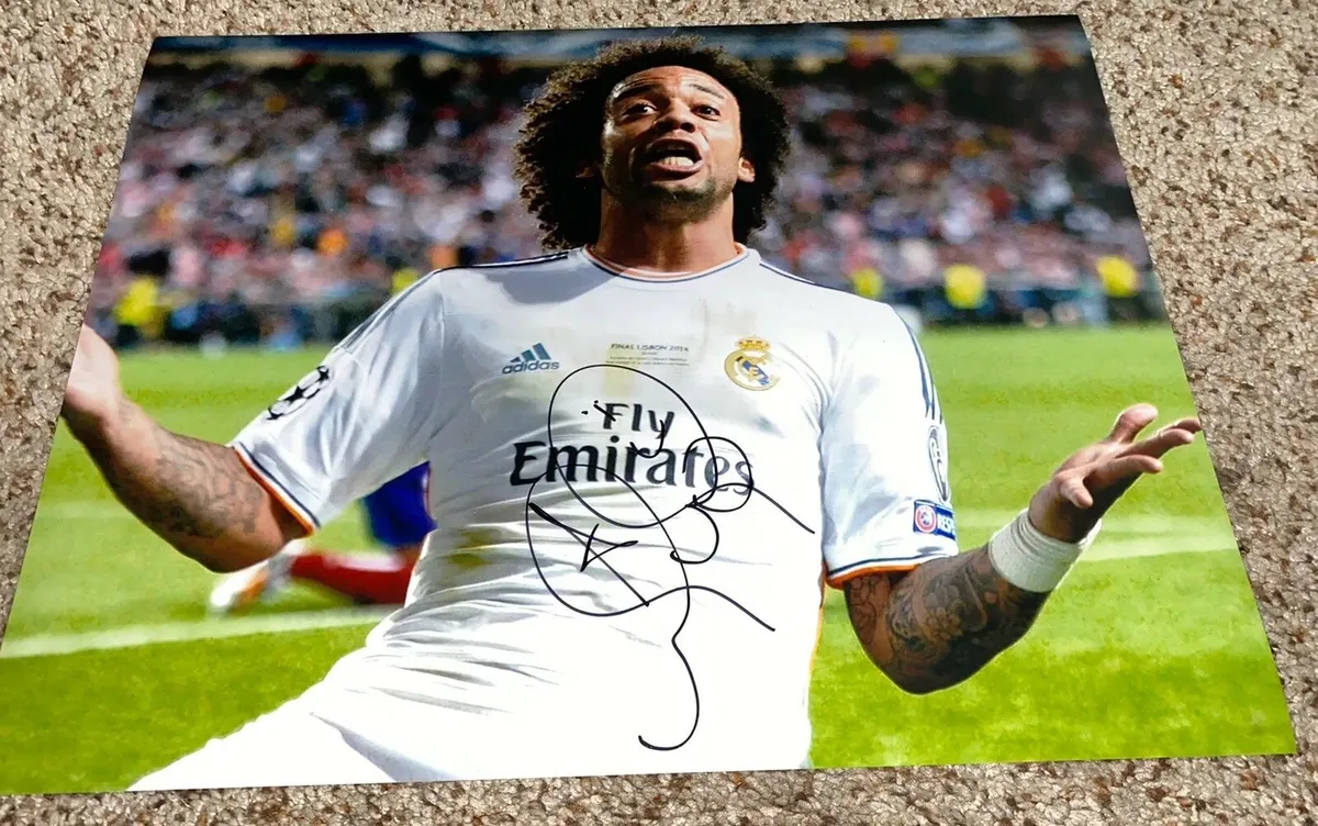 Marcelo Vieira Signed 11x14 Photo Real Madrid | eBay