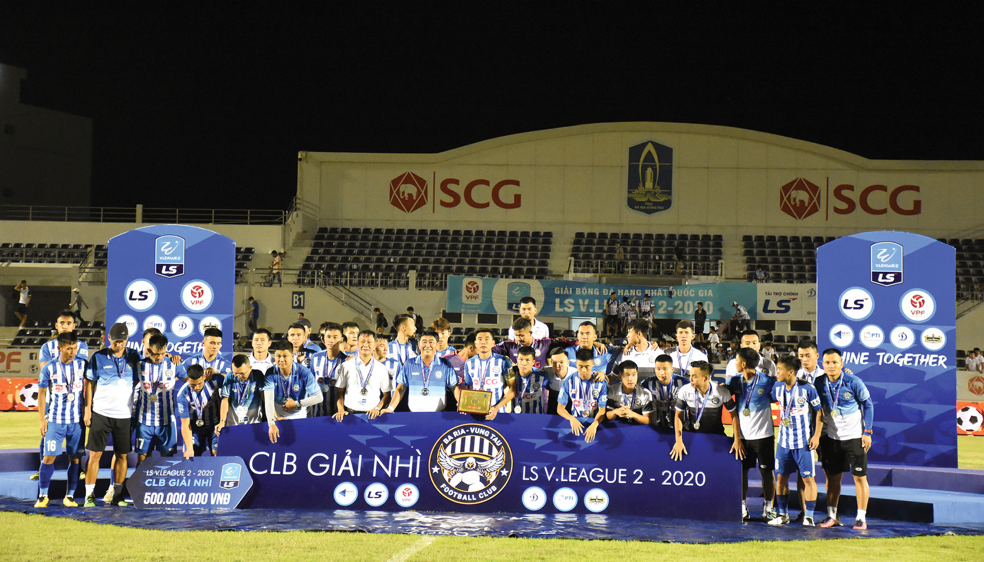 CLB Bóng đá Bà Rịa - Vũng Tàu: Thành quả đến từ sự nỗ lực