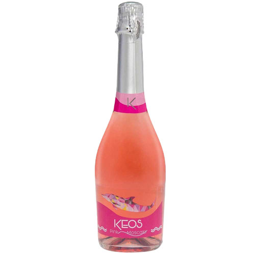 Rượu vang Keos Pink Sparkling Moscato giá tốt, chiết khấu cao