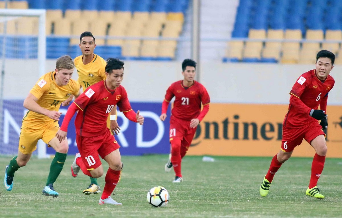 Phòng ngự phản công, U23 Việt Nam xuất thần đánh bại Australia 1-0 | Bóng đá | Vietnam+ (VietnamPlus)