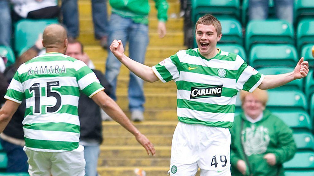 James Forrest: Xem bàn thắng đầu tiên của cầu thủ chạy cánh Celtic sau khi chạm mốc 100 - BBC Sport