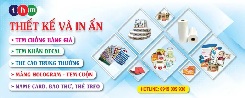 Dịch vụ thiết kế và in ấn quảng cáo chuyên nghiệp Tân Hoa Mai